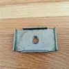 Tubo quadrado de chapa metálica porca de inserção conector de solda interna de tubo dente roscado interno peça aço inoxidável tubo redondo luva interna rosca porca embutida