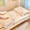 2026 Novo Modelo 12868 Série Estilo Fresco Algodão Puro de Xinjiang Lençol de Cama de Estudante Peça Única