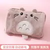 Bolsa de Agua Caliente Recargable de Peluche de Conejo, Calentador Eléctrico Antidesmontaje y Lavable, Bolsa de Agua Caliente para Bebé, Calentador de Manos para Hermana, Calentador Eléctrico de Enchufe