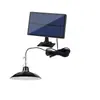 Luz de Barraca de Camping Solar-Controle de Luz Tipo Dividido Lâmpada Solar, Luz de Jardim, Luz Externa, Luz Suspensa, Sensor de Luz Duplo Interno