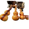 Madera de Rayo Natural Colgante para Coche Calabaza Mango Yin y Yang Material Colgante Llavero Pura Mano Pulida para Llevar