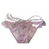 Panty de Encaje Puro Deseo Sexy Transparente con Volantes de Campana de Tiro Bajo Venta al por Mayor de Fábrica Dropshipping A12