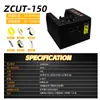 Zcut-2 Máquina Cortadora Automática de Cinta de Disco Cinta de Doble Cara Cinta de Alta Temperatura Suministros de Oficina y Escuela Equipo de Empaque