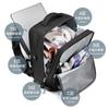 Mochila de Viaje Transfronteriza Nueva para Mujer de Gran Capacidad Multifuncional Bolsa de Equipaje Mochila Escolar para Estudiante de Secundaria Bolsa para Hombre