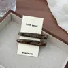 Novo Grampo de Cabelo Floral de Acetato Estilo Retro Coreano Presilha de Cabelo da Moda Presilha Simples para Franja Presilha Lateral Acessório de Cabelo Venda por Atacado
