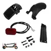 Kukirin G2 Pro Db Versión 2024 Soporte de Guardabarros Trasero para Patinete Eléctrico Kit de Luz Trasera con Tornillos