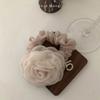Lakeside ~ súper hermoso estilo pequeño fragante Camellia gran intestino anillo temperamento banda para el cabello accesorios para el cabello tiara cuerda para el cabello chica coreana