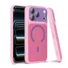 Película para lente dos en uno con colores contrastantes y una funda magnética para teléfono de cobertura total, adecuada para iPhone 18 Pro Max/17/16, proporciona protección