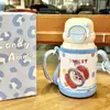 Urso Pequeno Luta Louca Série Zoo Crianças Caneca Térmica Escola Jardim de Infância Especial Grande Capacidade Copo de Água Personalização