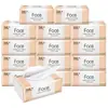 Lenço de Papel Jierou 100 Folhas Guardanapos Sem Perfume Lenço Resistente à Água Pacote Grande Pacote de Lenços Acessível para Casa