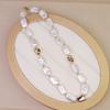 Suministro Directo de Fábrica Set de Perlas de Agua Dulce Joyería Collar Pulsera Barroco Moda Nuevo Regalo para Mujer Venta al por Mayor Dropshipping
