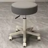 Salón de Belleza Barbería Taburete Especial Peluquería Manicura Maquillador Taburete Grande de Trabajo con Ruedas Silla para el Hogar Tocador Silla Giratoria