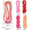 Moletom Capuz Cordão Calça Esportiva Cordão de Cintura Cinto Cadarço Decorativo Cordão Redondo Sólido Ponta de Metal Acessórios de Vestuário Clássicos