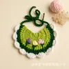 Baberos de Moda para Mascotas Accesorios para Gatos y Perros Collar Decoración de Cuello Moderna y Linda Suministros para Baberos Decoración