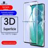 Adequado para MOTO Edge plus superfície curva 3D hot bending tela cheia filme temperado Edge + filme de cobertura de tela cheia