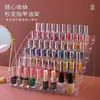 Soporte de Exhibición Acrílico Transparente de Múltiples Niveles Estante de Exhibición de Productos Caja de Almacenamiento de Escritorio para Sombras de Ojos, Lápiz Labial, Esmalte de Uñas