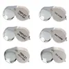 30X21Mm Plegable Metal Diamante Joyería Antigua Jade Moneda Identificación Vidrio Lupa 10X 20X