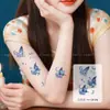 Artículos Pequeños para Venta en Puesto: Pegatinas Faciales de Mariposa con Purpurina, Pegatinas de Tatuaje, Pegatinas de Hada Lavables Impermeables de Larga Duración, Unicornio, Ciervo, Luna