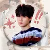 TNT Zhang Zhenyuan alrededor de fans de estrellas diy deberían ayudar yumi láser película de amor insignia colgante de mochila joyería