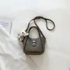 Bolso Cubo Estilo Coreano, Bolso Personalizado Retro de Alto Valor, Bolso de Hombro Cruzado de Moda Tendencia Primavera 2026