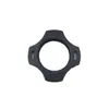 Lámpara de señalización para apoyo de fuego en el cielo, anillo de fijación para pantalla, anillo táctico de silicona, anillo elástico en forma de loto, accesorios de instalación para lámpara de camping
