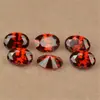 20 Cores Diamante Oval Zircônia Cúbica Sintética Pedra Solta Anel DIY Gema Artificial Zircônia em Forma de Ovo