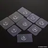 Adhesivo de tornillo de uña sin rastro sin perforaciones gancho para azulejos gancho adhesivo fuerte fijador sin clavos marco de fotos foto mural clavo de pared