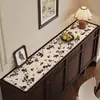 Tapete de Mesa Estilo Medieval para Aparador, Tapete Impermeable y a Prueba de Aceite para Protección de Encimera de TV, Sensación de Lujo Ligero y Gama Alta, Tapete Anti-Suciedad para Zapatero