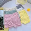 Pantalones de Seguridad para Niñas Anti-rozaduras Ligeros de Verano Finos Pantalones Cortos Básicos de Modal para Niños Calzoncillos Bóxer para Niñas de Edad Media y Grandes