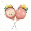 [La personalización del cliente es solo para exhibición y no está a la venta] Clip con Dibujo Animado Material de Nylon Personalización de Globo Publicitario