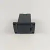 Caja de batería para pastilla de guitarra eléctrica con ecualizador de madera, caja de batería para pastilla de guitarra silenciosa, caja de batería de 9 V, compartimento para batería