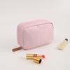 Bolsa de almacenamiento portátil para cosméticos transfronterizos para mujer, minibolsa pequeña con boca roja, bolsa de almacenamiento de gran capacidad para cosméticos, bolsa para salidas.