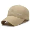 Gorra de Béisbol de Malla Perforada Suave de Verano Nueva Secado Rápido para Hombre Ligera Transpirable Sencilla Protector Solar Sombrilla Exterior