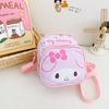 Linda melodía KT kulomi pequeño jade blanco Gui perro mini bolsa japonesa para niños jardín de infantes hombro mensajero
