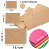 Mini Envelope Estilo Western Papel de Carta Cartão de Membro Personalizado Carta Convite Cartão de Cumprimentos Embalagem de Bolsa Envelope Cor de Gel