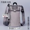 Bolsa de malla para botella de agua de doble bolsillo, estuche protector de viaje, vaso térmico, botella de agua de viaje, bolsa de malla para exteriores, botella de bebida portátil, universal