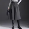 Culottes cropped versátiles y elegantes para mujer para el otoño de 2026, pantalones nuevos de tiro alto con cremallera, pantalones anchos sueltos y favorecedores para usar como prenda exterior.