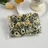 Diademas elásticas para niños, gomas para el pelo, anillos para el cabello, accesorios para el cabello para niñas, alta elasticidad, colores de caramelo, estilo coreano