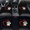 Conjunto de Quatro Peças de Tapetes Universais para Carro em Veludo Cristal Americano Transfronteiriço, Tapetes Antiderrapantes e Resistentes ao Desgaste, Rotulagem e Entrega