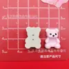 Urso de Pelúcia Colorido Galvanizado Simulador Acessórios Plásticos DIY para Presilhas de Cabelo, Capas de Celular e Tamancos