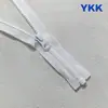 Zíper Ykk Genuíno Nº 5 de Resina com Dentes Grossos de Abertura Total com Cabeça de Amêndoa para Jaquetas de Penas, Casacos de Algodão e Jaquetas de Lã