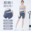 Venta caliente transfronteriza lulu sports bloques de color ropa interior mujer running fitness a prueba de impactos pantalones de yoga mangas cortas de yoga shorts al por mayor