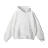 Novo Moletom em Estoque, Jaqueta Moletom para Homens e Mulheres, Estilo Tendência Solto para Outono e Inverno com Mangas Caídas, Cor Sólida com Fleece