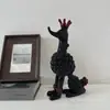 Adornos de cachorros de dibujos animados de alta gama para nicho, decoraciones para sala de estar, adornos creativos para mueble de TV de habitación modelo de hotel