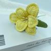 Nuevo Tulipán Flor Hecha a Mano Paquete Estilo Artístico Fresco Regalo para Novia Decoración Adornos Lote de Flores de Lana Hechas a Mano