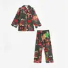 Pijama con temática de perro estilo Ins para niñas, Ropa de estar de algodón puro para primavera y otoño, Lindo pijama tipo cárdigan famoso en Internet para bebés