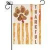 Popular Bandera de Jardín de Lino de Amazon, Decoración de Patio para Otoño y Acción de Gracias, Nuevo Diseño de Hojas de Otoño, Directo del Fabricante