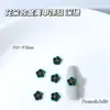 Estilo Ins Flash Urso Desenho Animado Liga de Joias para Nail Art Colorido Dopamina Coelho Biscoito Adesivo para Unha Venda por Atacado