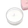 Velas Aromáticas de Casca Transparente Colorida Velinhas de Chá Pequenas Feitas à Mão para Uso Doméstico Velas de Fragrância Mini Aniversário Criativas