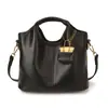 Bolso de mano de mujer personalizado, moderno y sencillo, bolso de hombro y bandolera de gran capacidad para el trabajo, bolso tipo cubo de moda